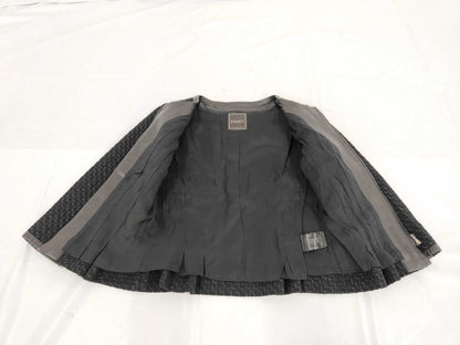 FOXEY Brand Apparel FOXEY Tweed Jacket Black Jacket Jacket