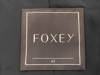 FOXEY Brand Apparel FOXEY Tweed Jacket Black Jacket Jacket