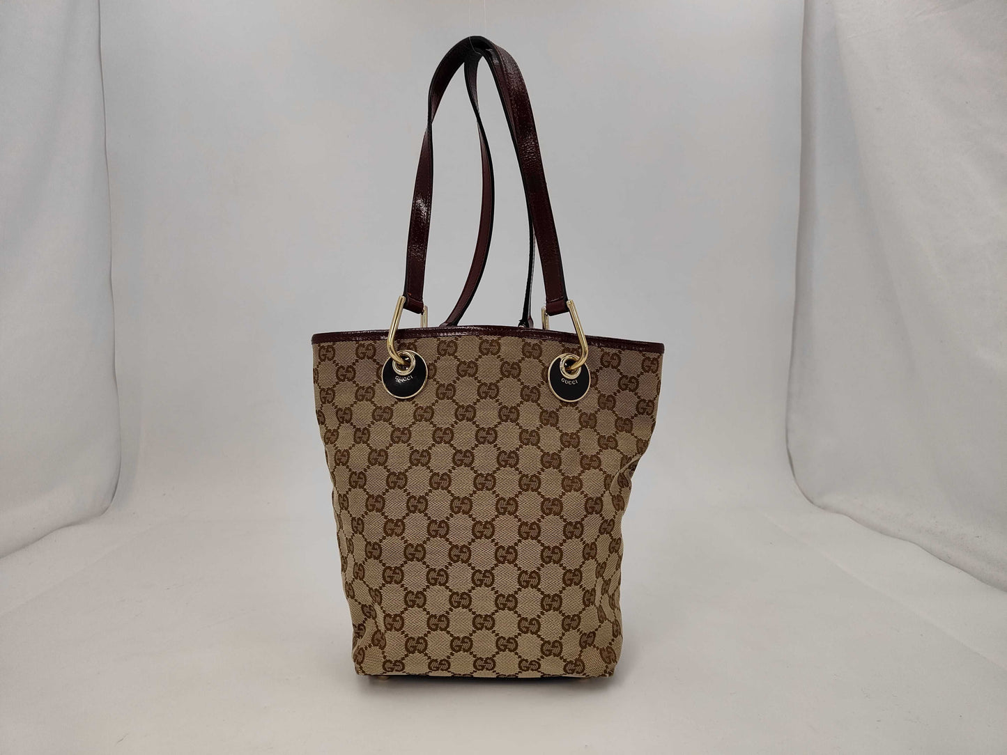 GUCCI GG Canvas Brand Bag Handbag 120840 120840 Tote Bag