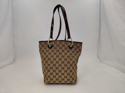 GUCCI GG Canvas Brand Bag Handbag 120840 120840 Tote Bag