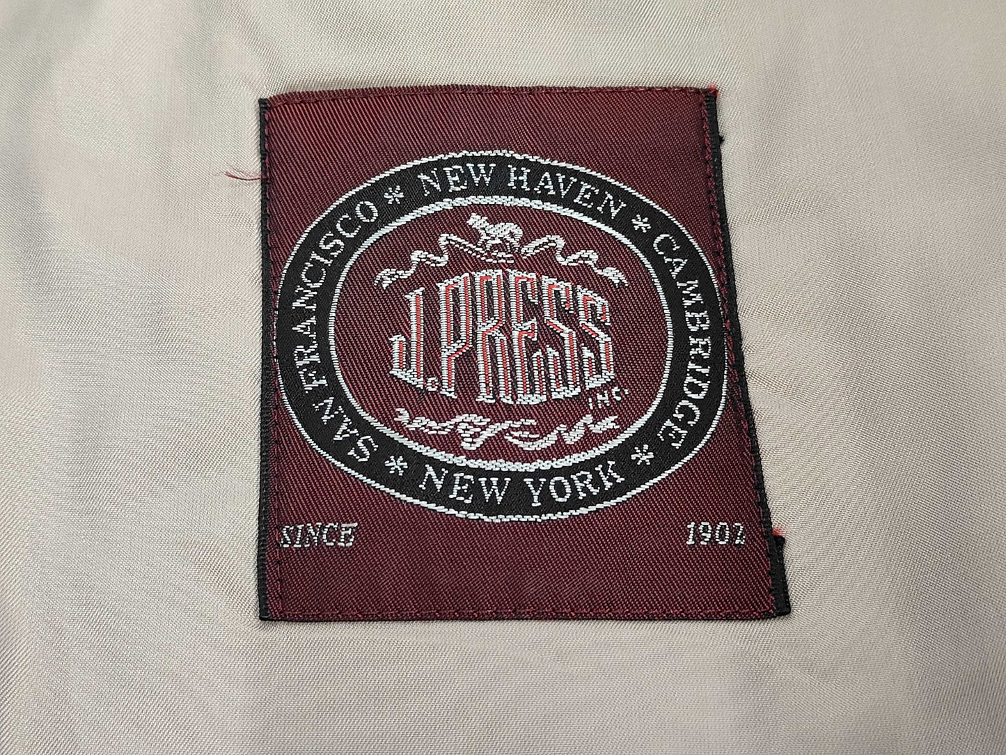 0 Brand Apparel J.Press Outerwear Coat Coat