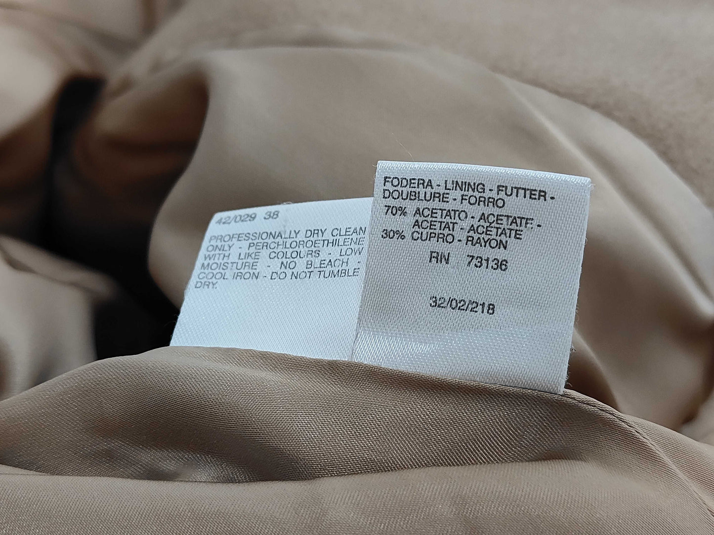 MaxMara Brand Apparel MaxMara Belted Coat Size 38 Coat Coat