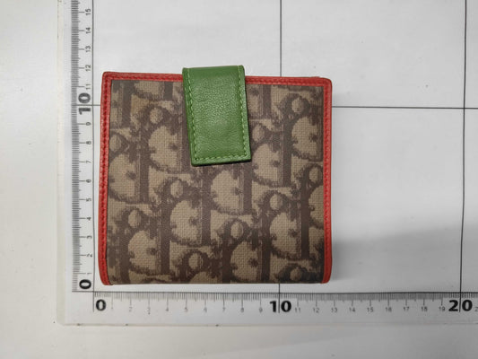 Dior Christian Dior Brand Bag Numbering Trotter Wallet