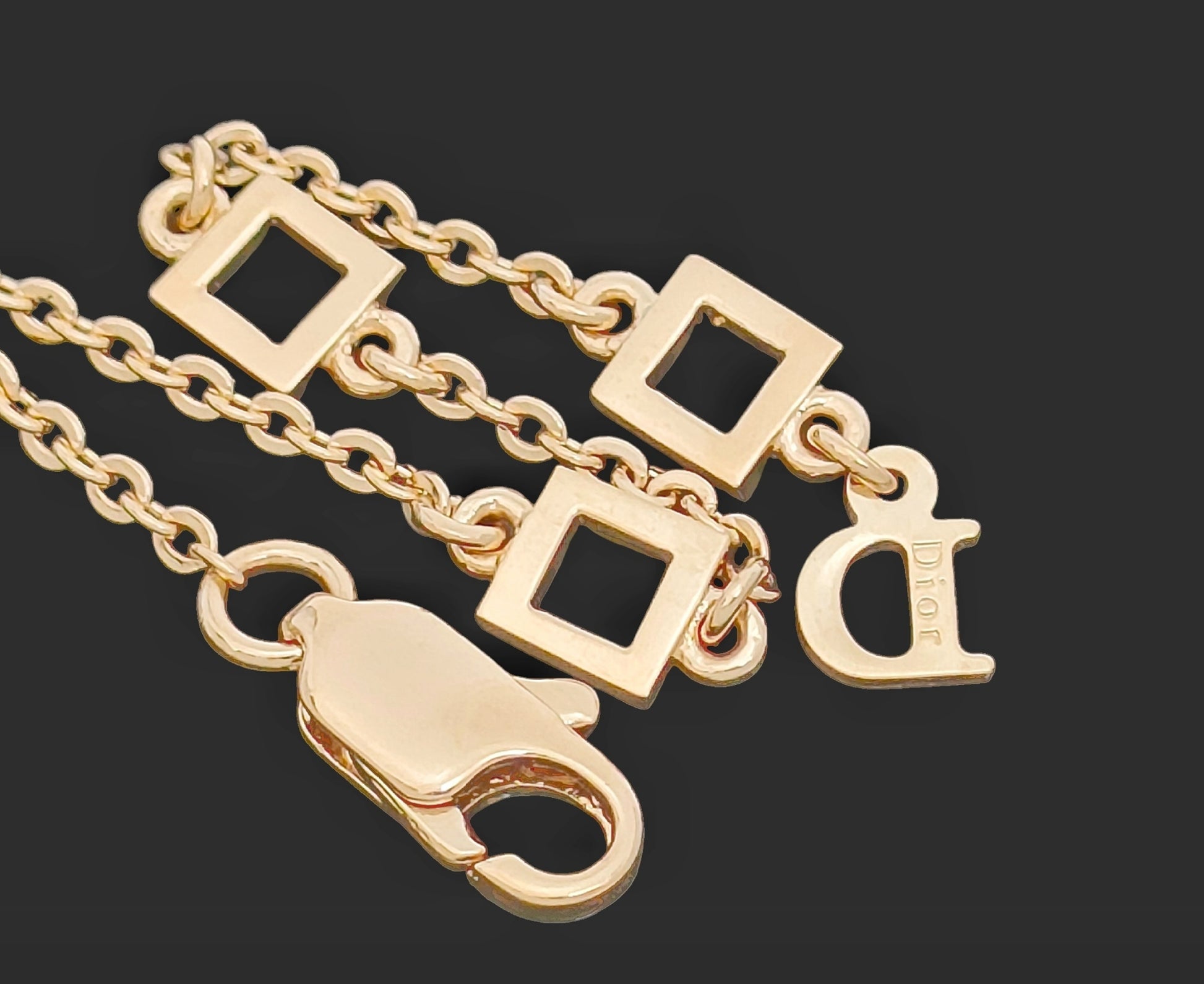 Dior Dior Pink Gold Color Arrow Bracelet 4.3g Bracelet Bangle