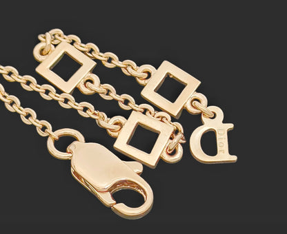 Dior Dior Pink Gold Color Arrow Bracelet 4.3g Bracelet Bangle