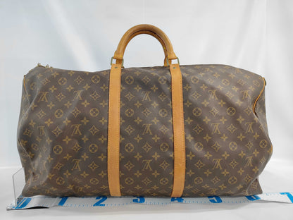 LOUIS VUITTON Monogram M41412 Keepall Bandouliere 60 Boston Bag VI8911
