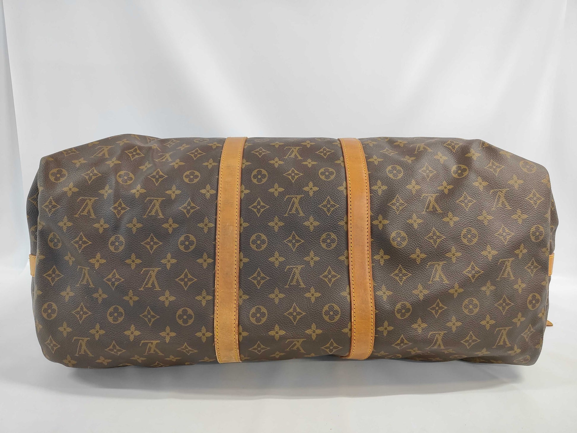 LOUIS VUITTON Monogram M41412 Keepall Bandouliere 60 Boston Bag VI8911