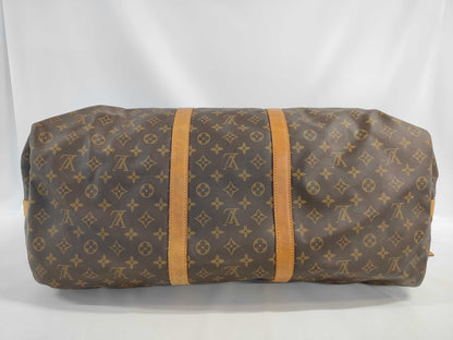 LOUIS VUITTON Monogram M41412 Keepall Bandouliere 60 Boston Bag VI8911