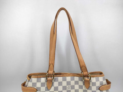 LOUIS VUITTON Damier Azur Batignolles Horizontal Tote Bag DU0120