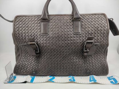 BOTTEGA VENETA Intrecciato Boston Bag