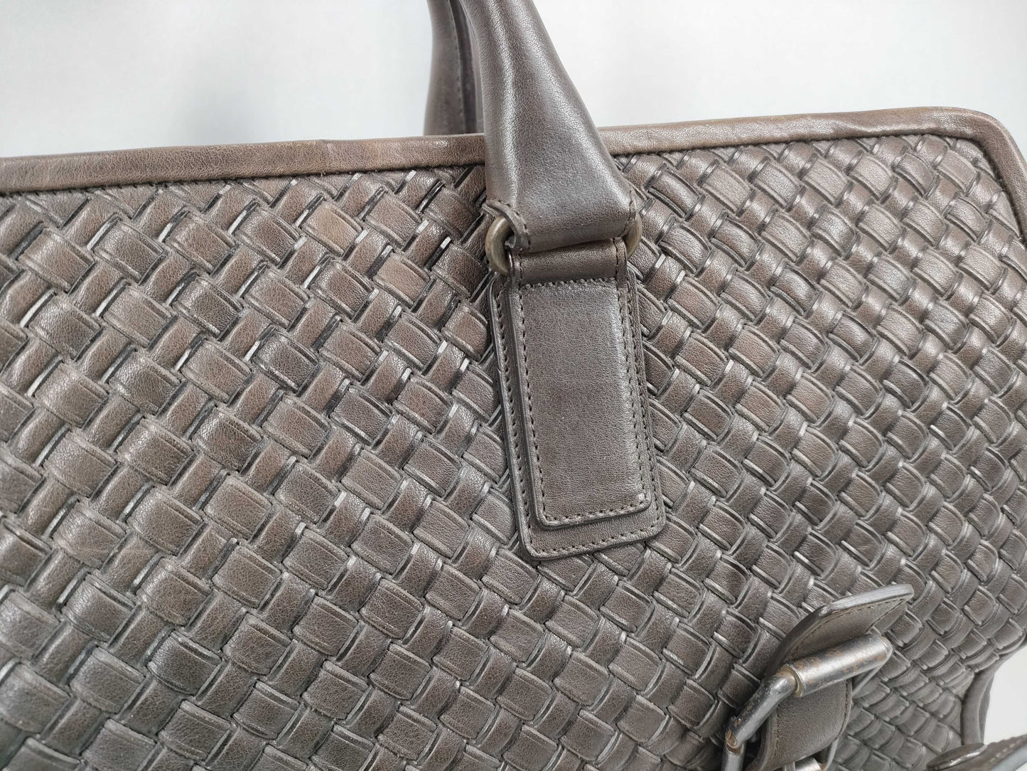 BOTTEGA VENETA Intrecciato Boston Bag