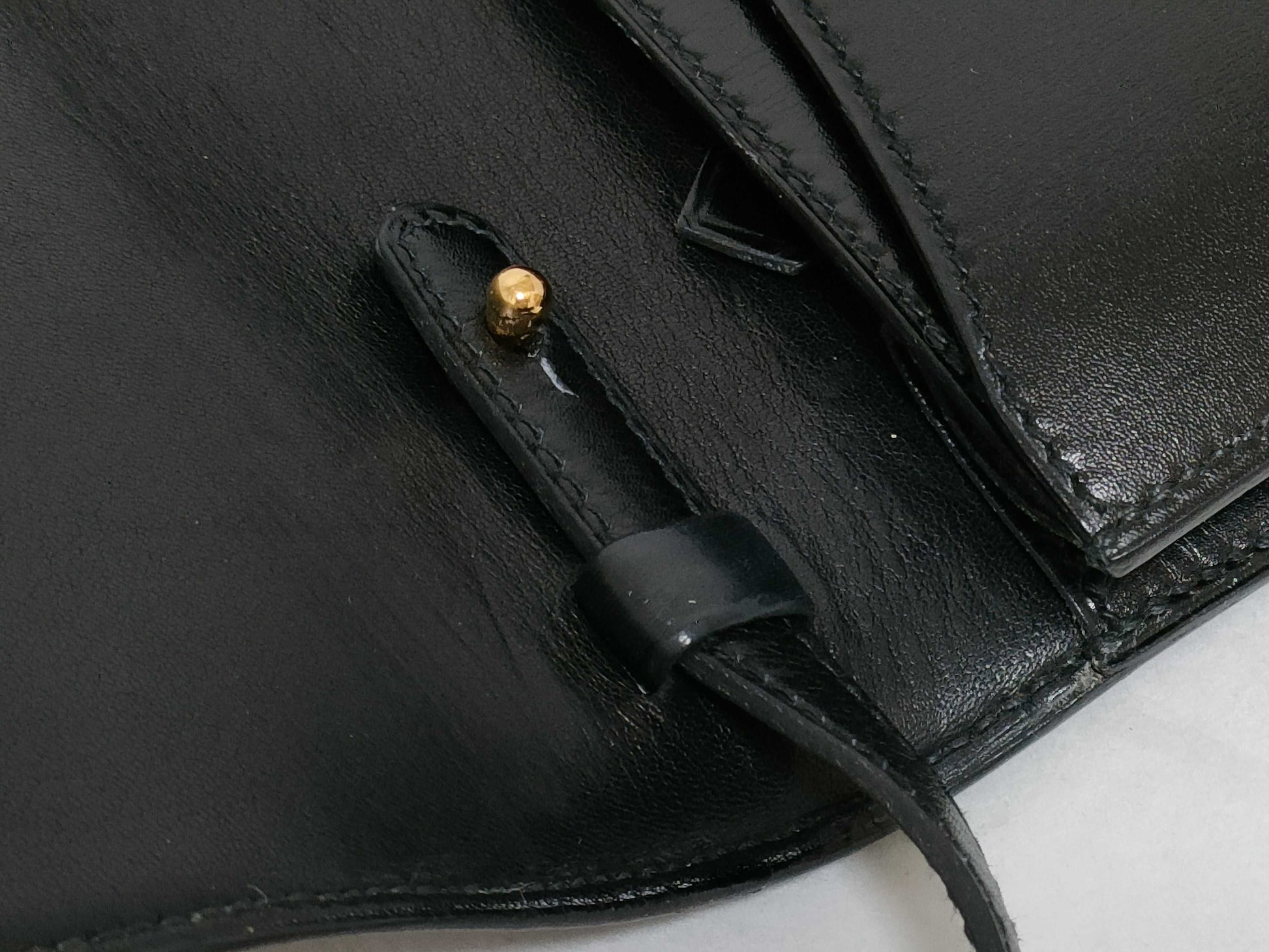 HERMES Eugenie Black Shoulder Bag