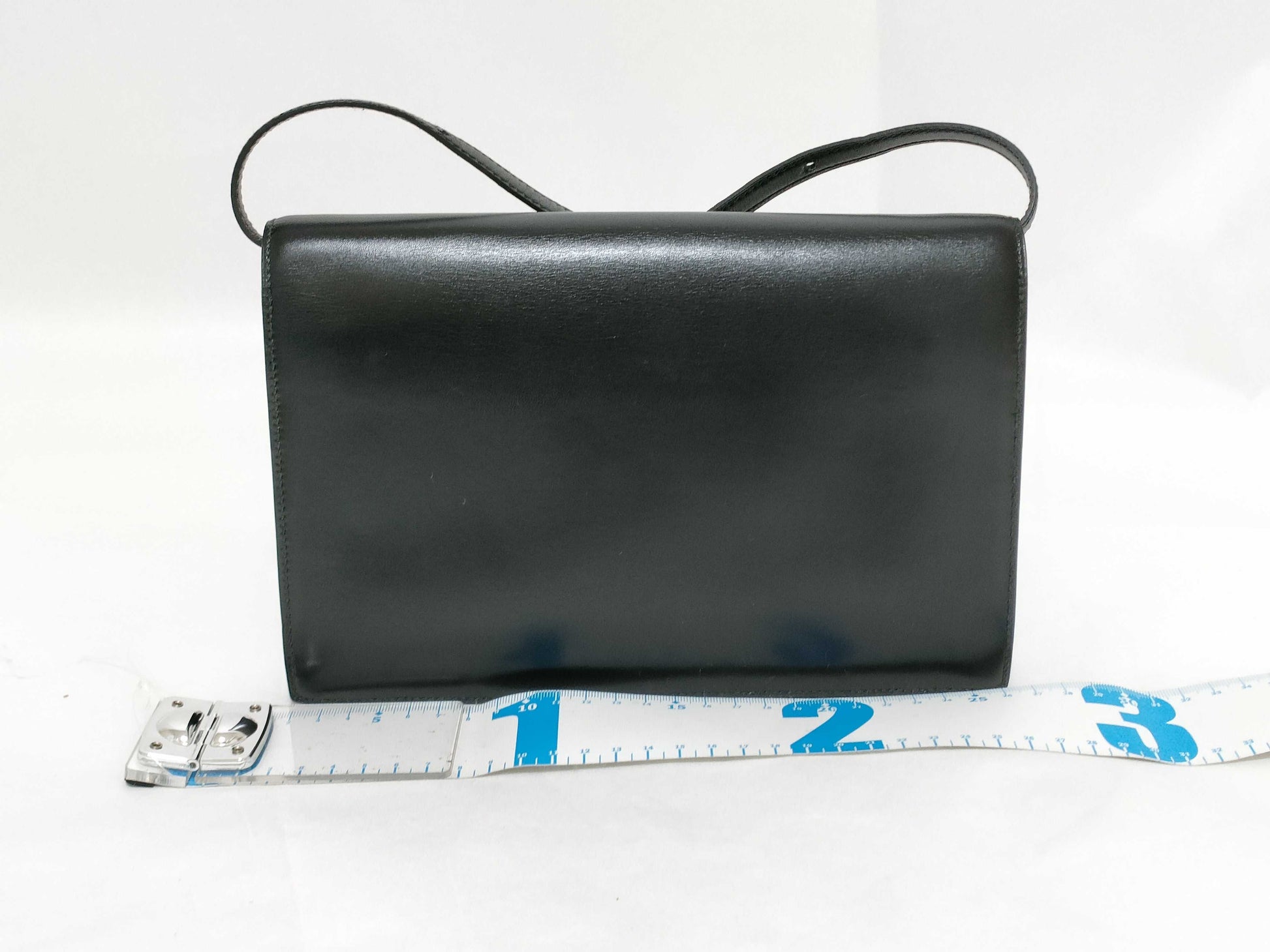 HERMES Eugenie Black Shoulder Bag