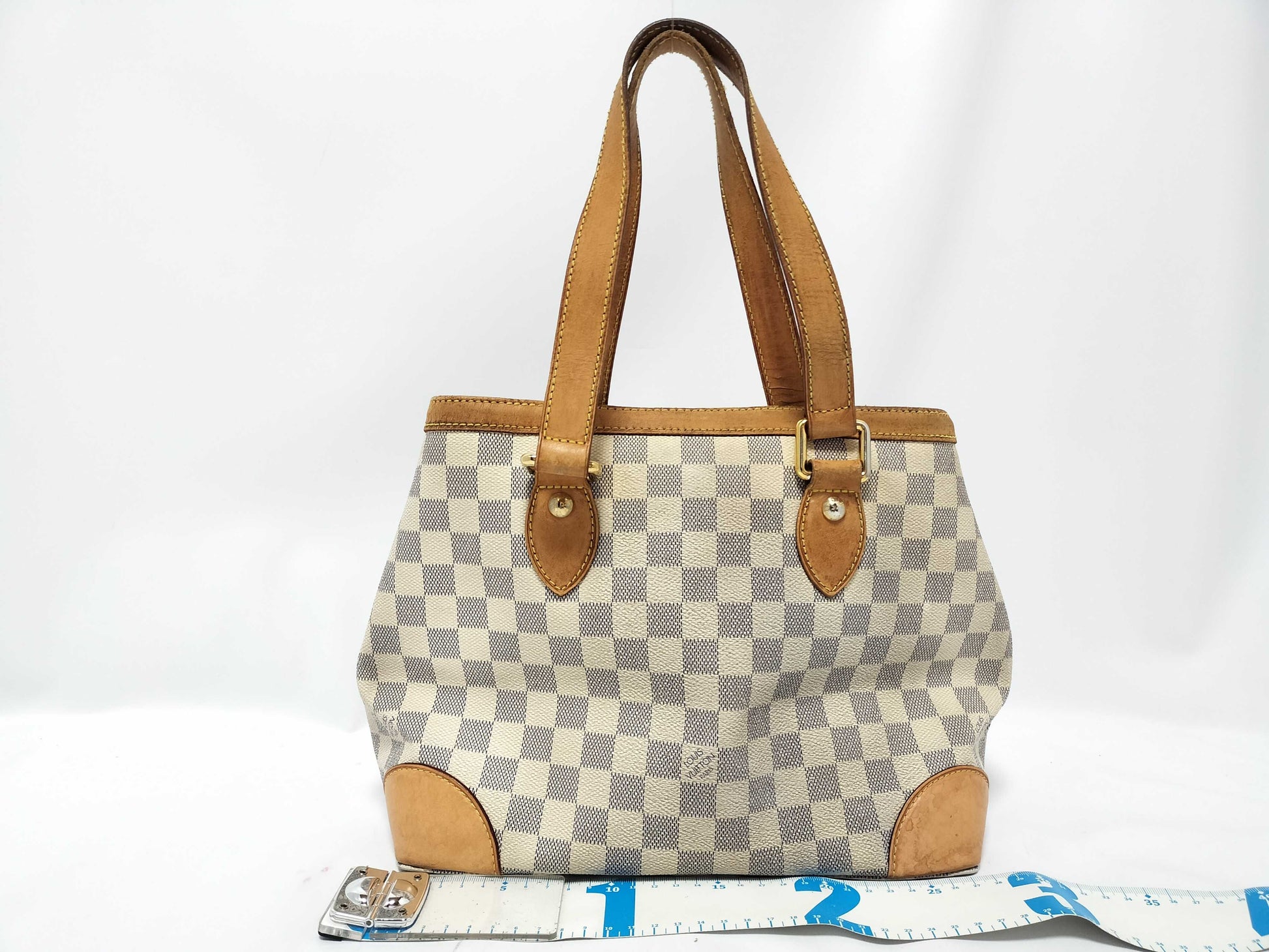 LOUIS VUITTON Damier Azur LOUIS VUITTON Tote Bag MI9088 Tote Bag