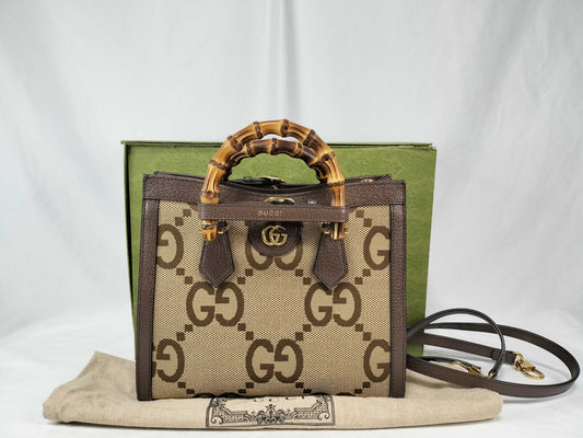GUCCI Bamboo GUCCI 2-way bag handbag