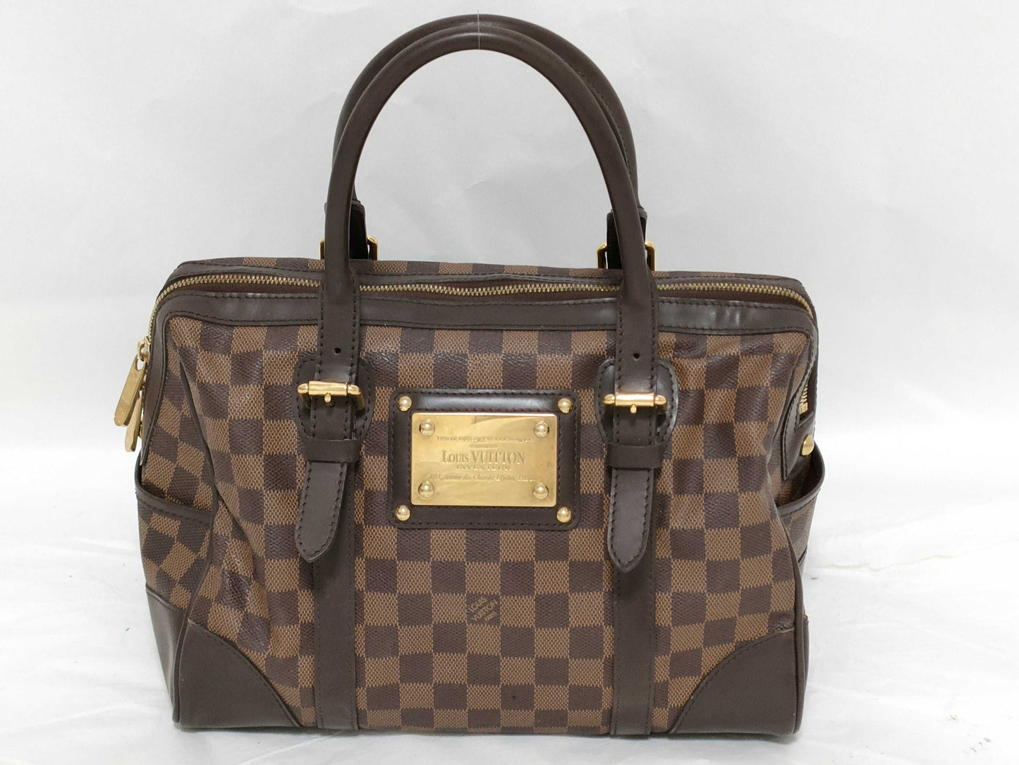 LOUIS VUITTON Damier FL4028 Boston Bag