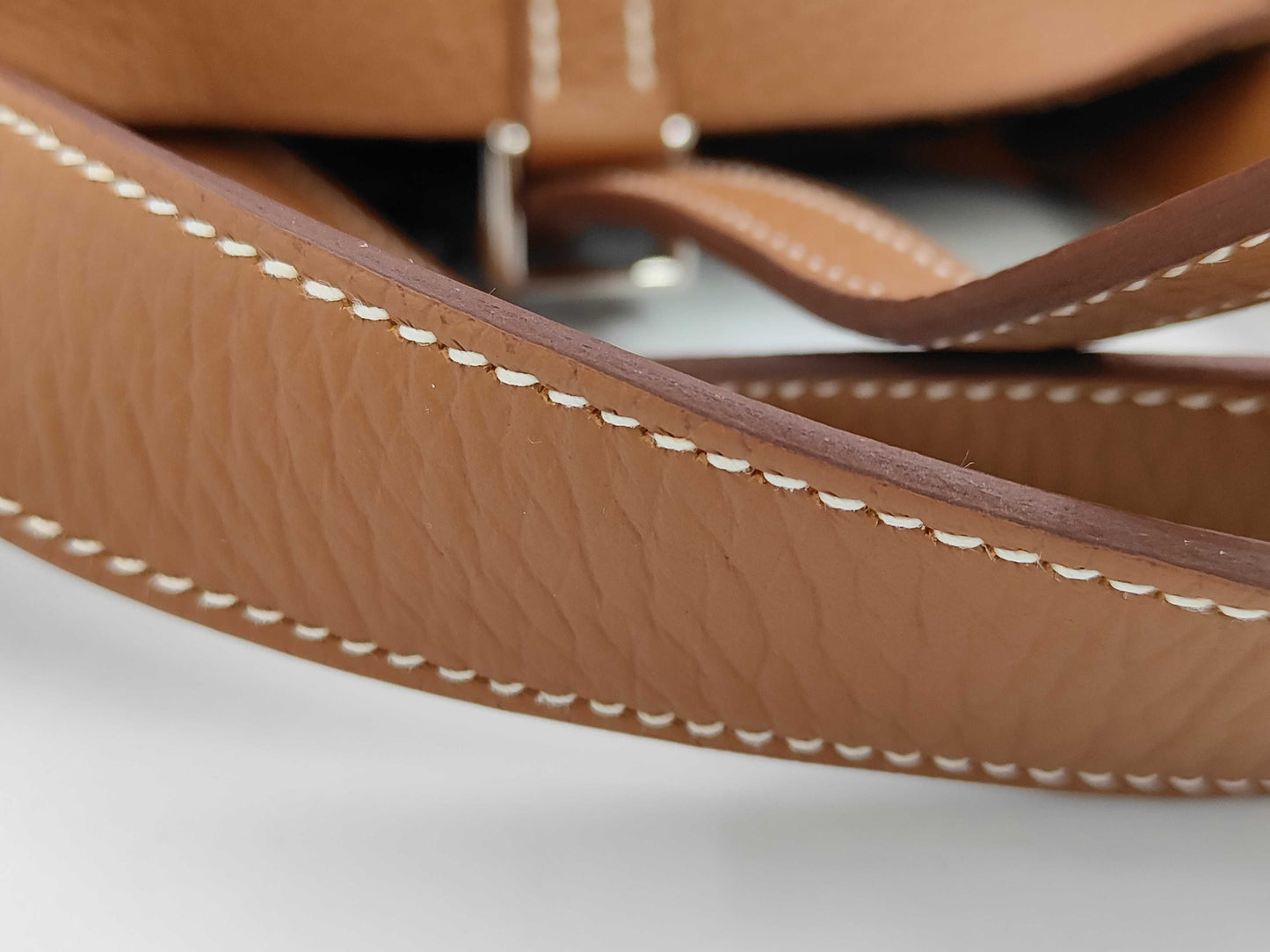 HERMES Picotin Lock MM Brown Handbag with Silver Hardware