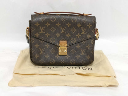 LOUIS VUITTON Monogram 2-way Bag DR1183 Handbag