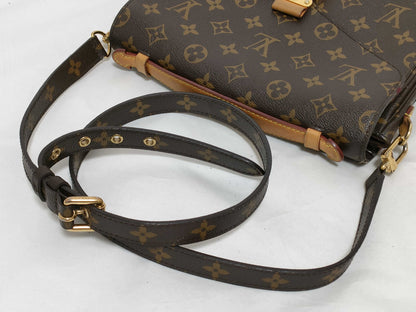 LOUIS VUITTON Monogram 2-way Bag DR1183 Handbag
