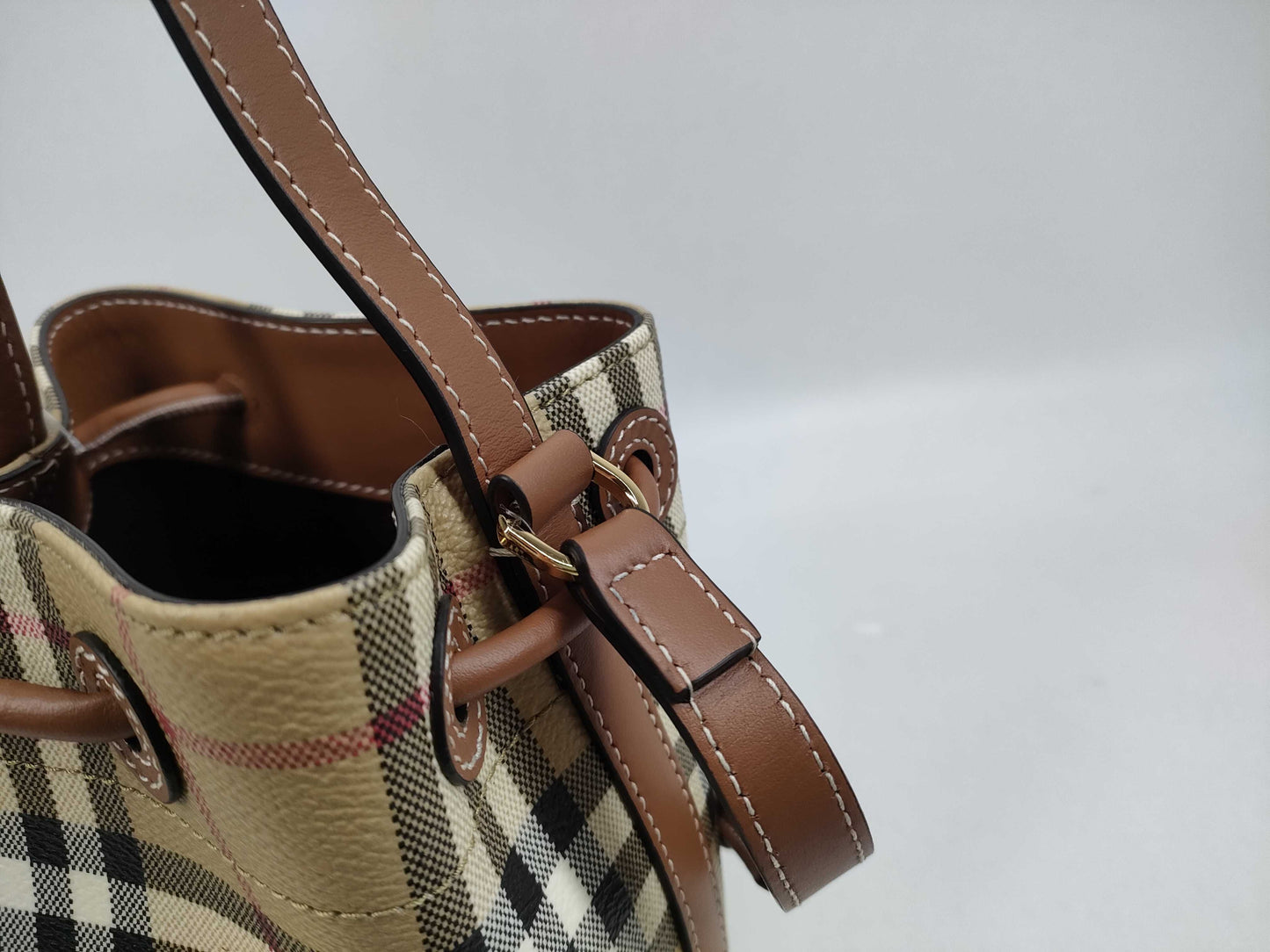 BURBERRY Drawstring Shoulder Bag