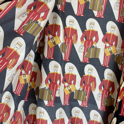 GUCCI 747087 23SS Silk Bowling Shirt, Size 48, Men's, Multicolor