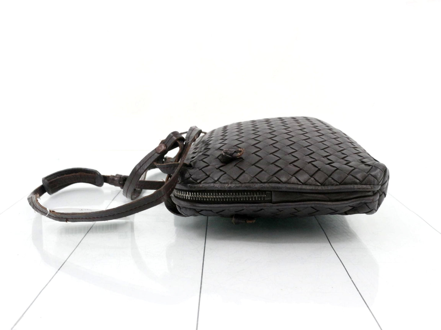 BOTTEGA VENETA Intrecciato Nodini Shoulder Bag