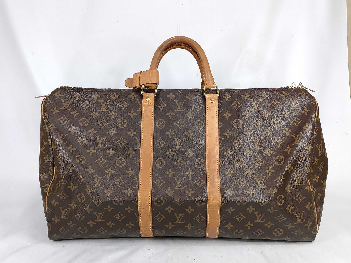 LOUIS VUITTON Monogram Louis Vuitton Keepall 55 Monogram M41424 Boston Bag