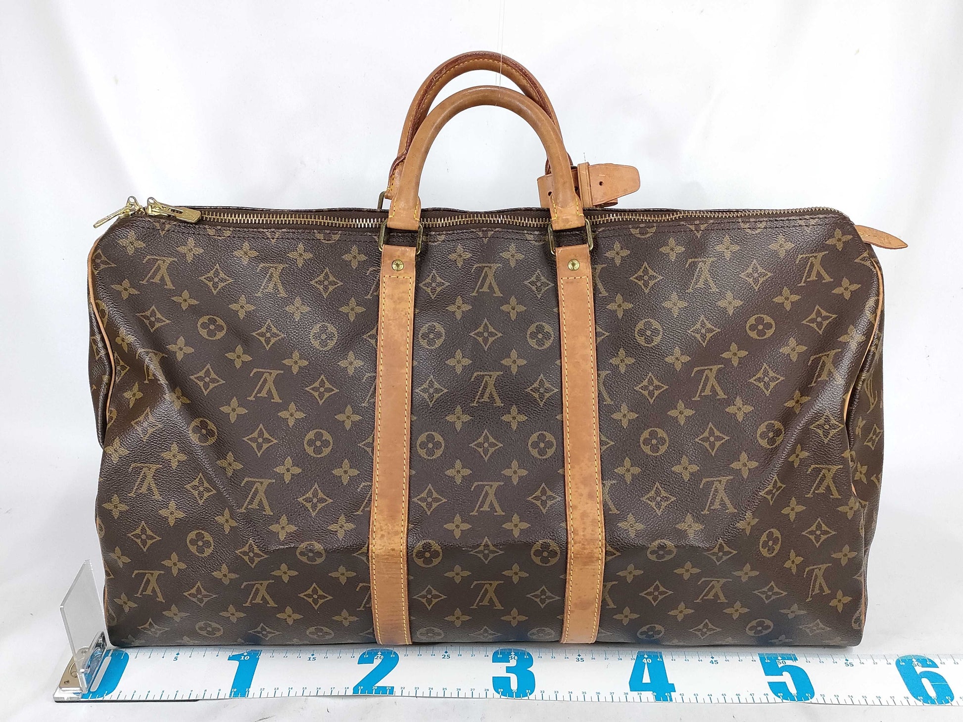LOUIS VUITTON Monogram Louis Vuitton Keepall 55 Monogram M41424 Boston Bag