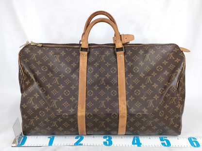 LOUIS VUITTON Monogram Louis Vuitton Keepall 55 Monogram M41424 Boston Bag
