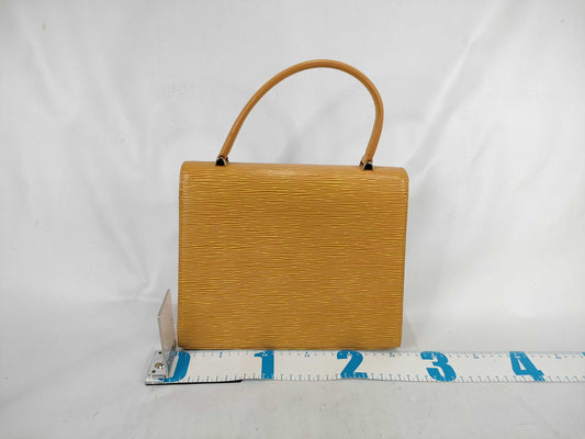 LOUIS VUITTON Epi Leather Handbag in Tassili Yellow, M52379