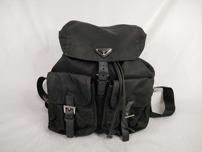 PRADA MILANO Re-Nylon Backpack, Black