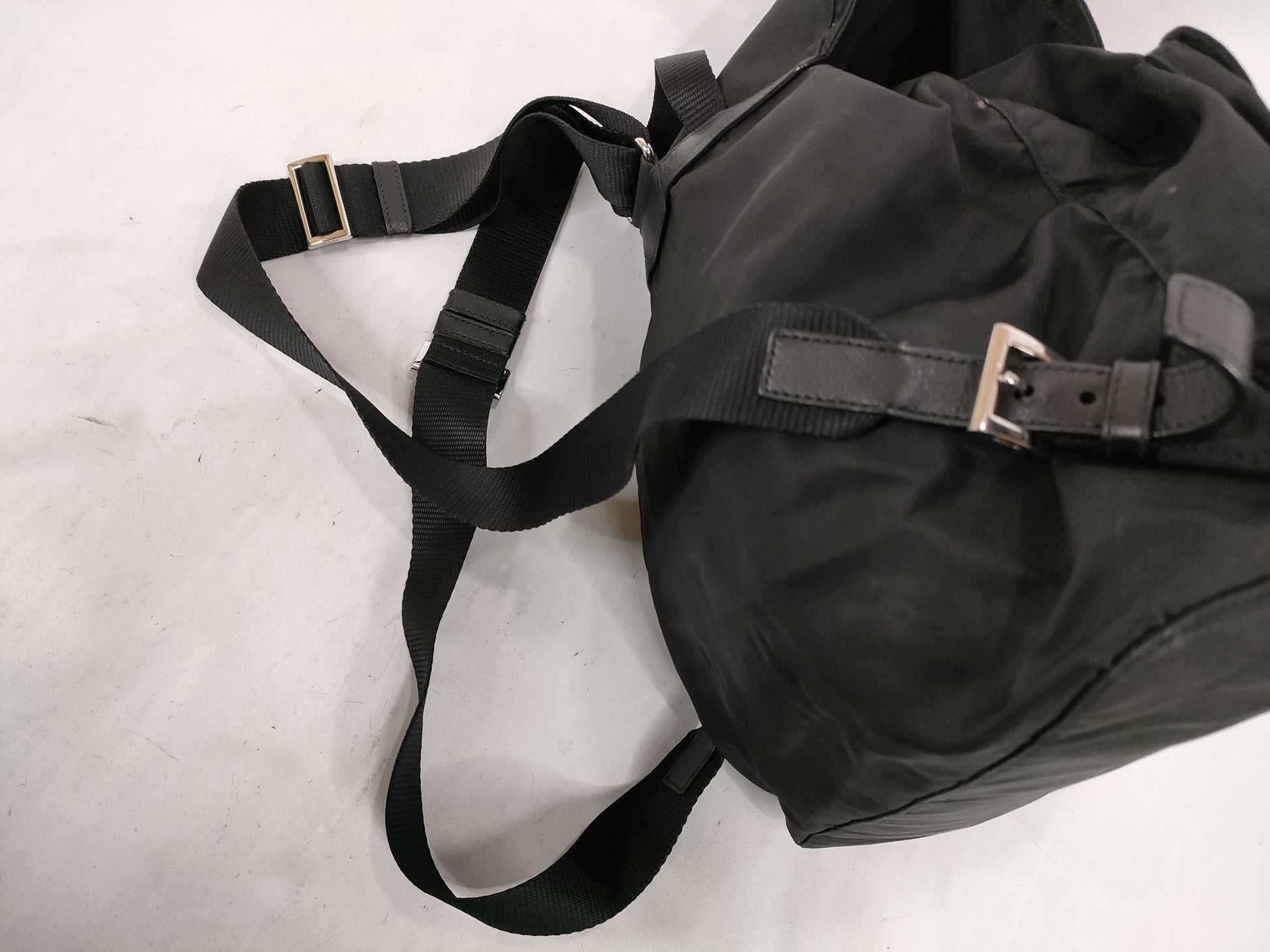 PRADA MILANO Re-Nylon Backpack, Black