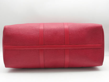 LOUIS VUITTON Epi Keepall 50 Boston Bag M42967