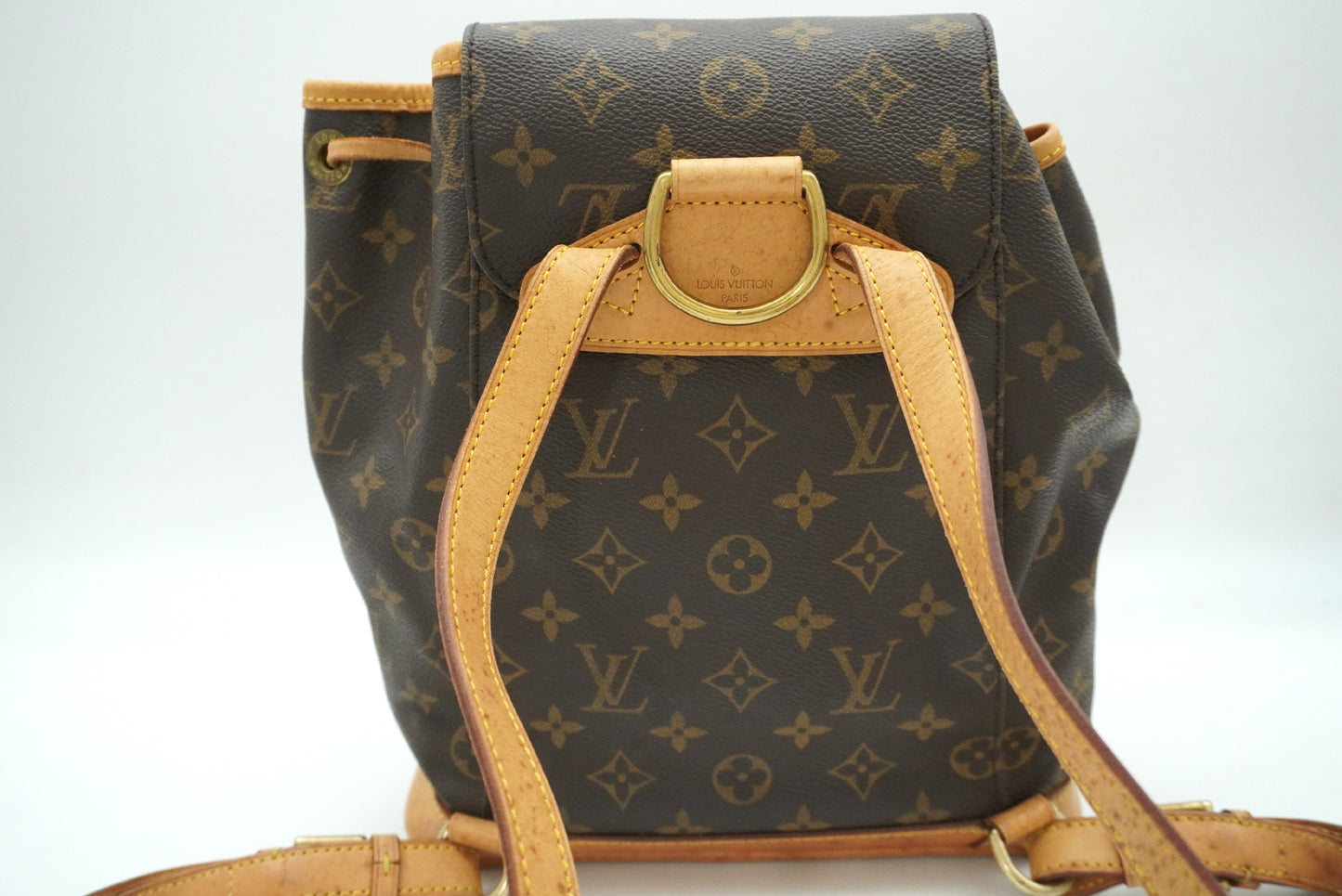 LOUIS VUITTON Monogram Montsouris MM M51136 Backpack