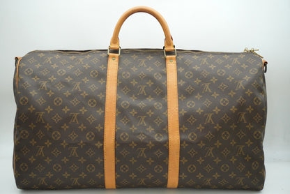 LOUIS VUITTON Monogram Keepall Bandouliere 60 M41412 Shoulder Strap Boston Bag