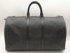 LOUIS VUITTON Epi Keepall 45 M59152 Noir Boston Bag