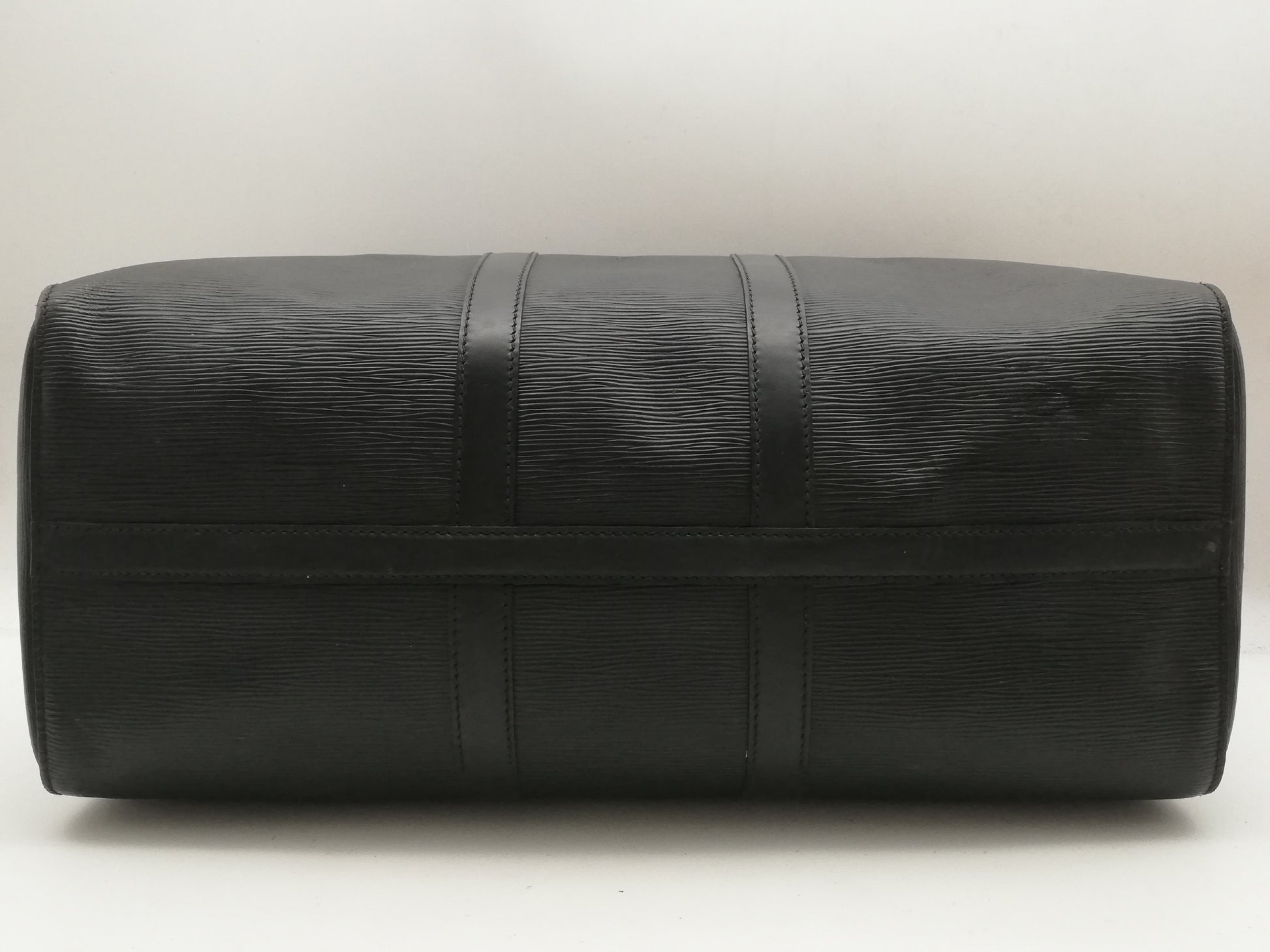 LOUIS VUITTON Epi Keepall 45 M59152 Noir Boston Bag