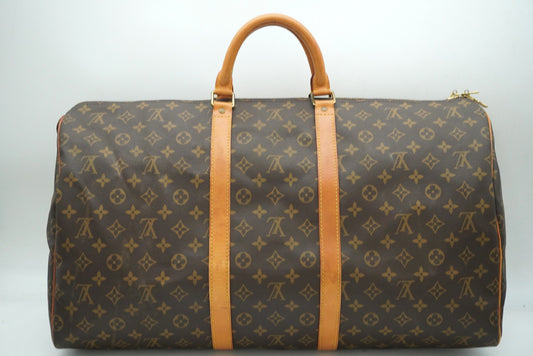 LOUIS VUITTON Monogram Keepall 55 M41424 Boston Bag