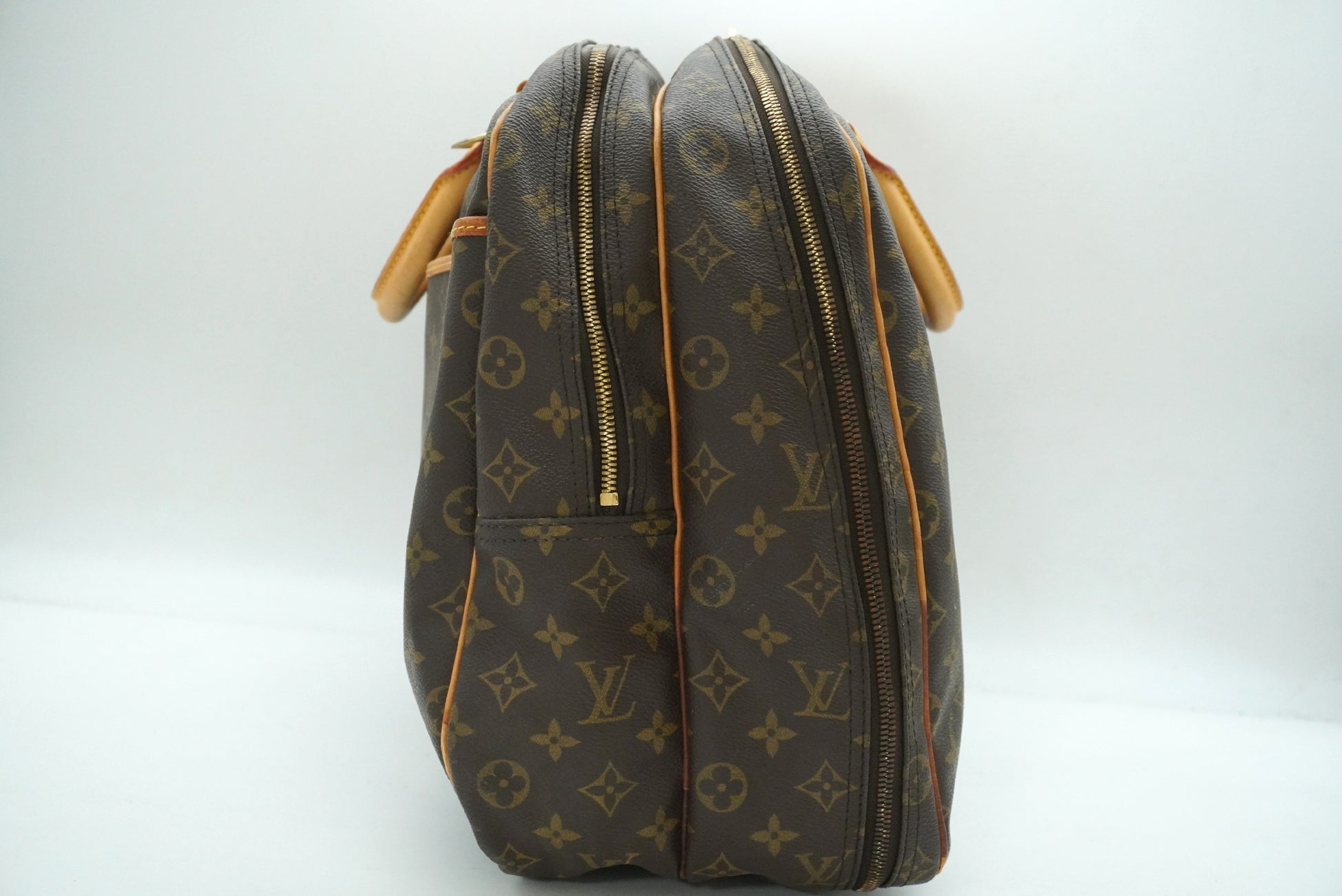 LOUIS VUITTON Monogram Alize 24H M41399 Boston Bag