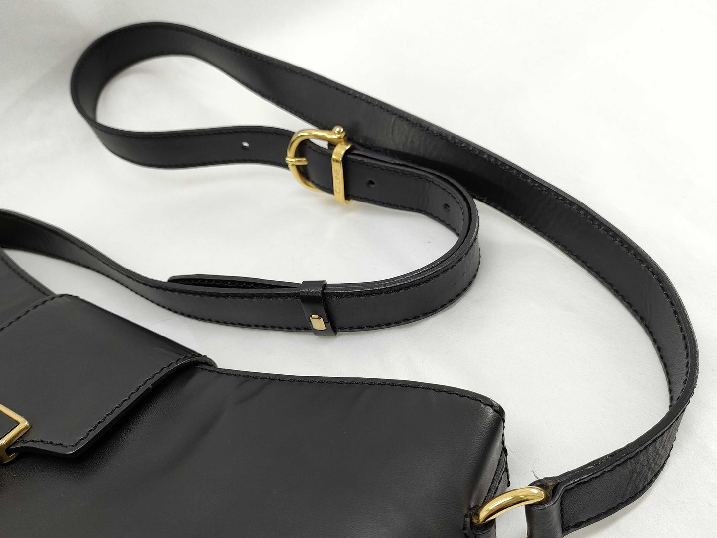 CELINE Black Shoulder Bag