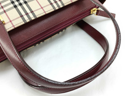 BURBERRY Nova Tote Bag Handbag