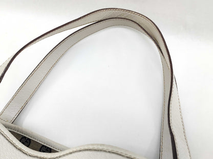 GUCCI Abbey White Tote Bag