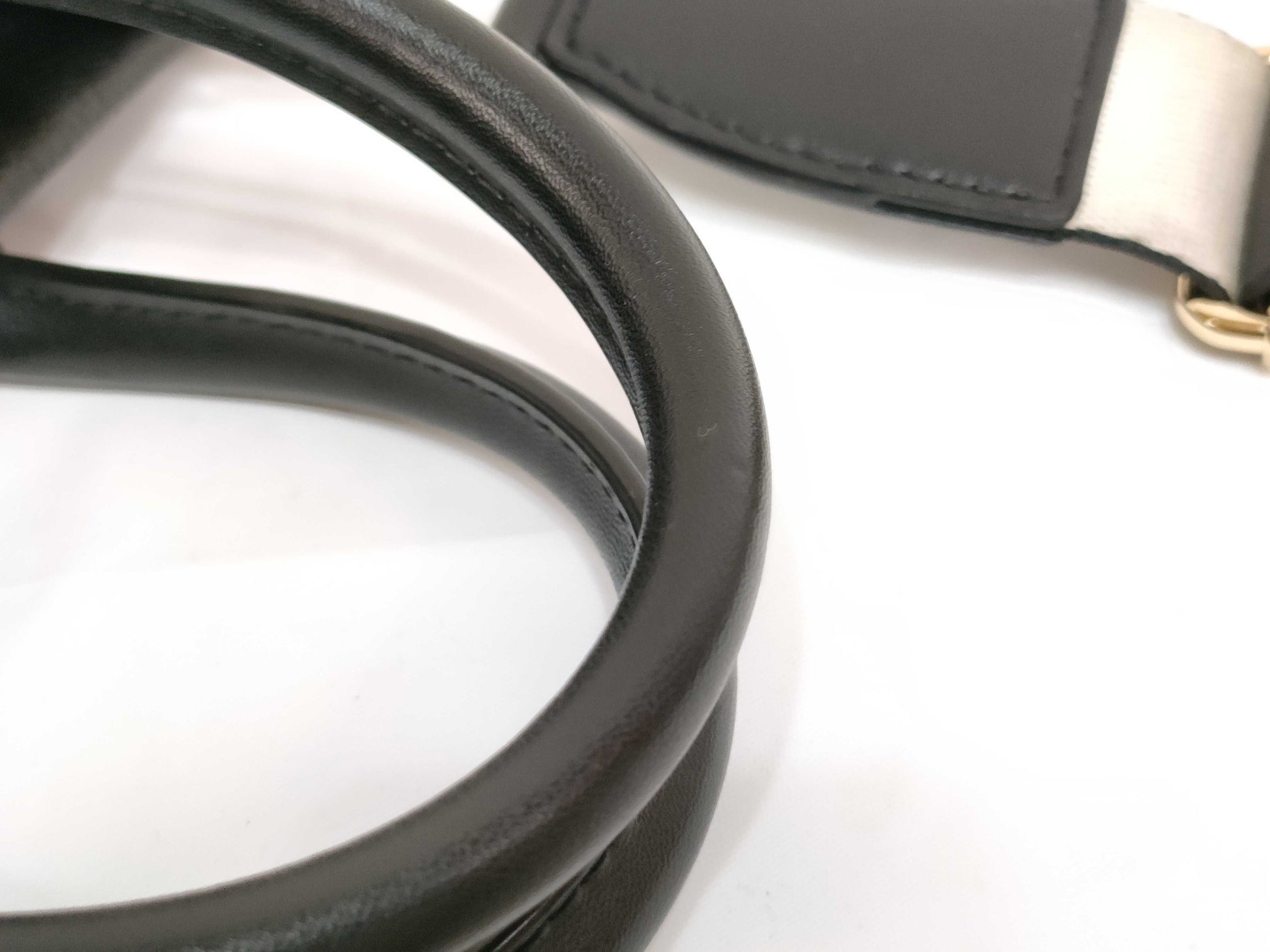 Michael Kors Leather 2-Way Handbag Black Shoulder Bag