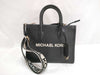 Michael Kors Leather 2-Way Handbag Black Shoulder Bag
