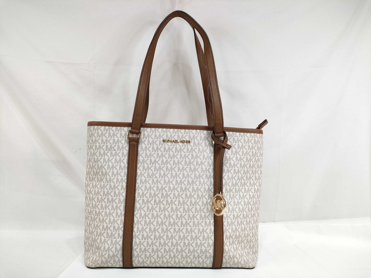 Michael Kors PVC Tote Bag White Tote Bag