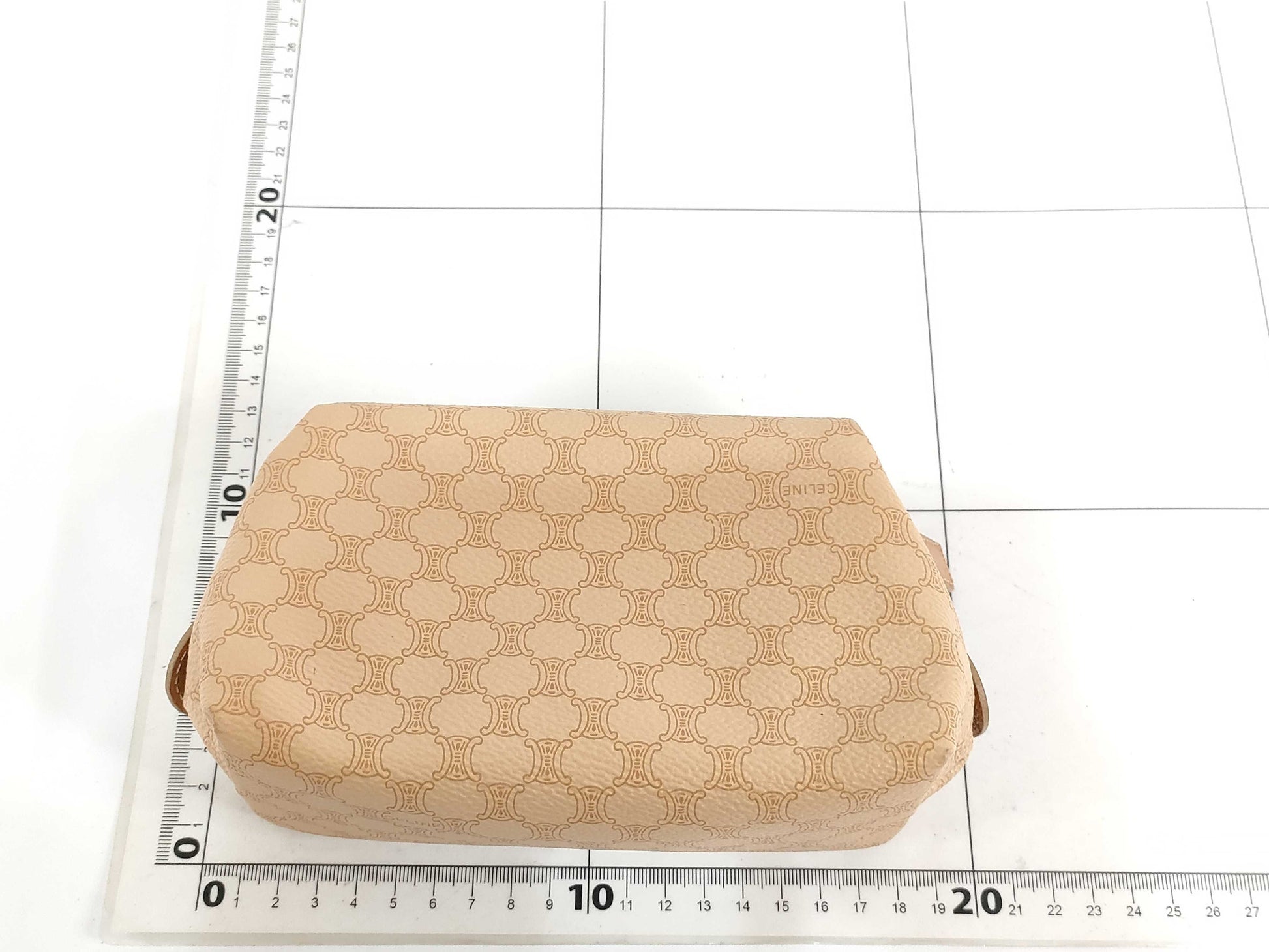 CELINE Macadam Pouch Brown Other Accessories