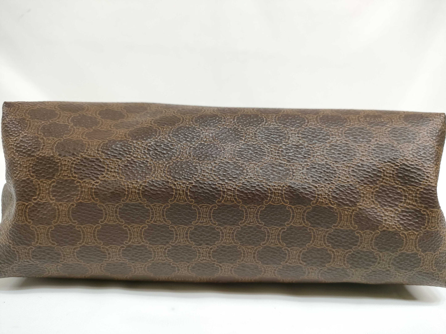 CELINE Macadam Pouch, Dark Brown