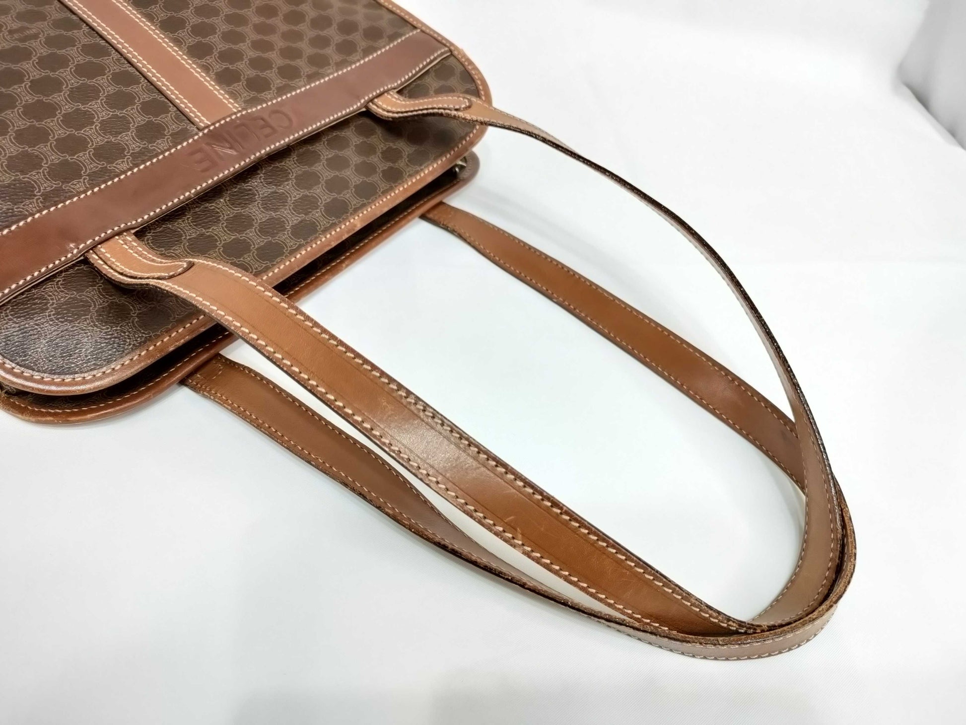 CELINE Macadam Tote Bag Handbag