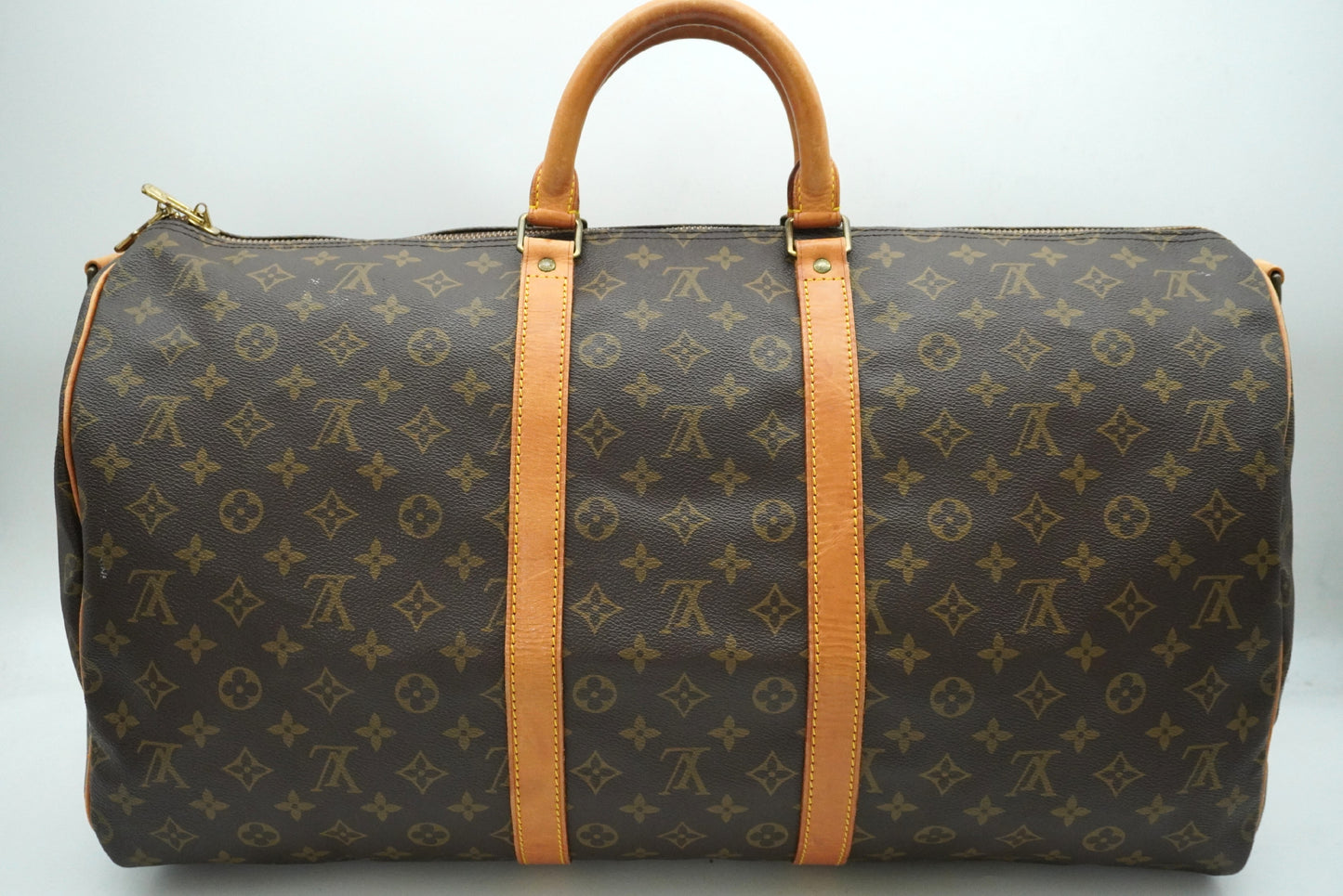 LOUIS VUITTON Monogram Keepall Bandouliere 55 M41414 Boston Bag