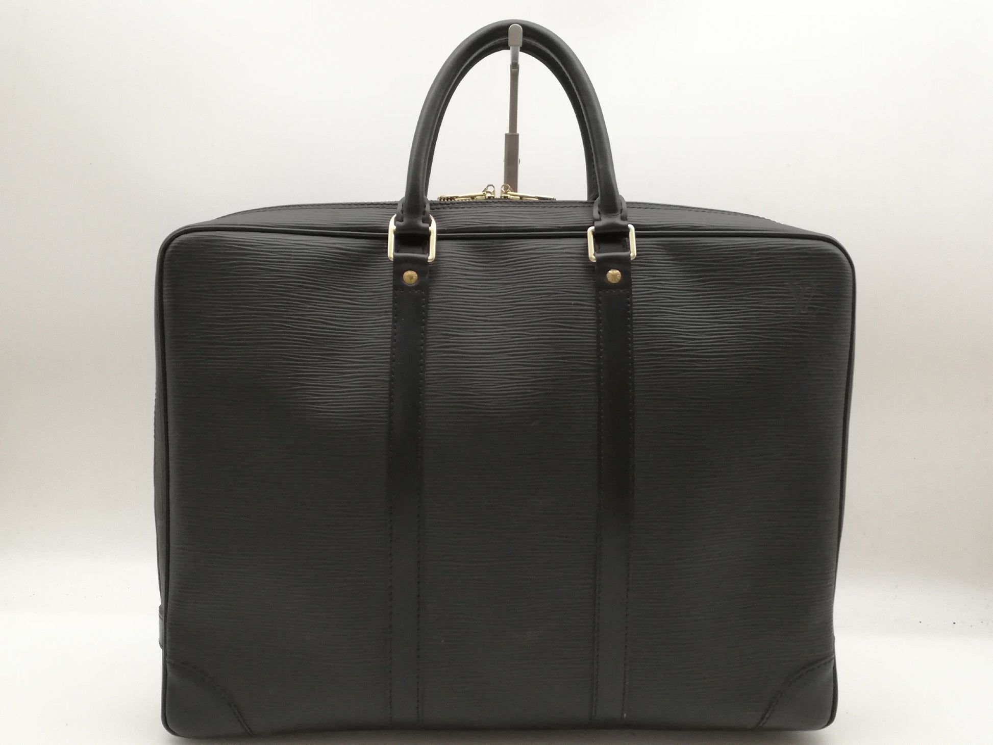 LOUIS VUITTON Epi Porte-Document Voyage M59162 Noir Business Bag